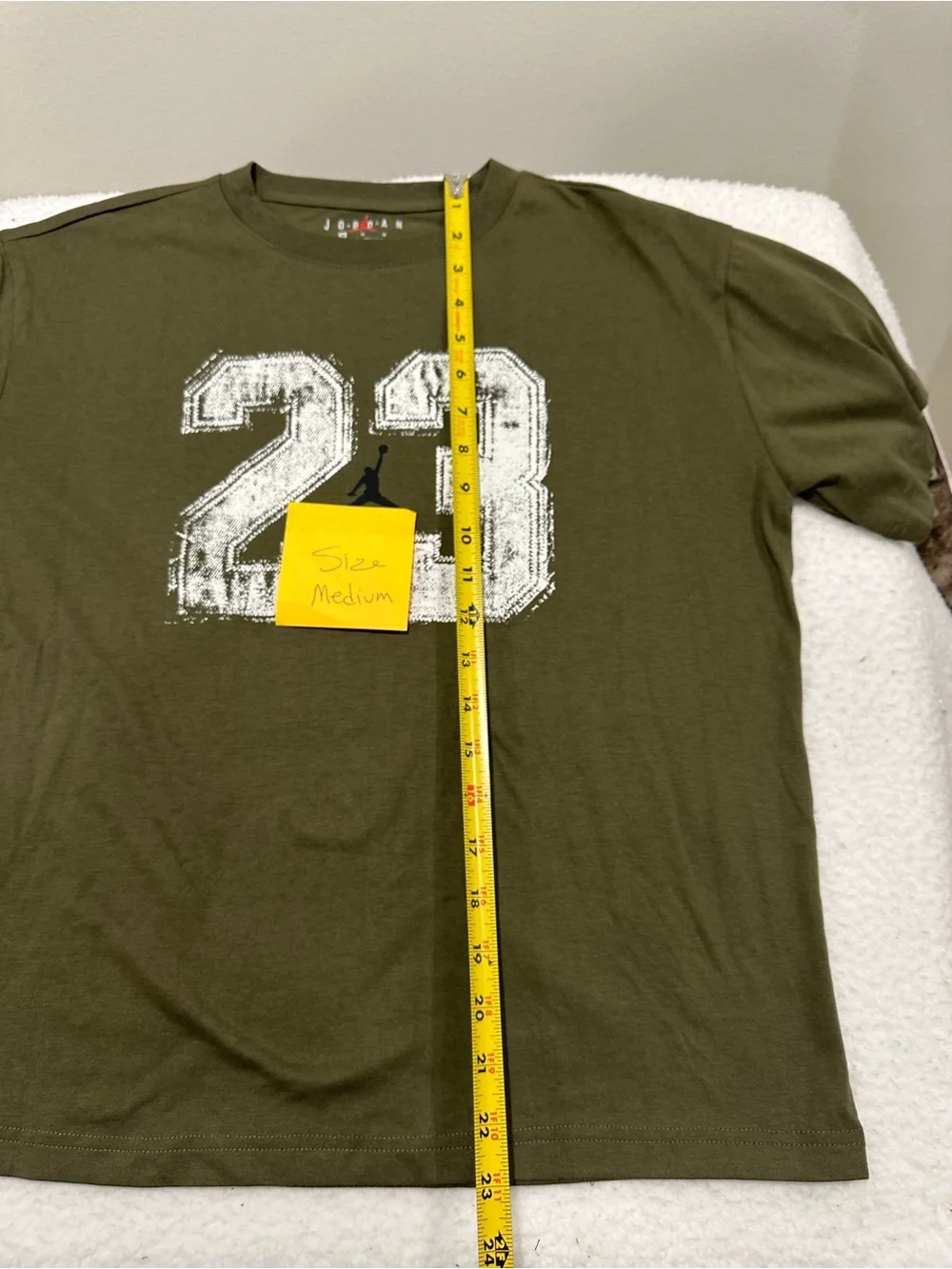 Boy’s Nike Jordan Olive Long-Sleeve Tee